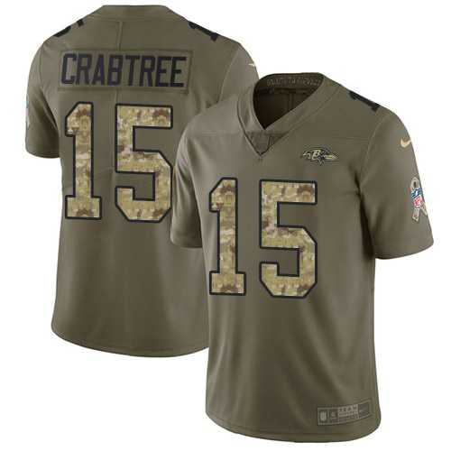 Nike Ravens 15 Michael Crabtree Olive Camo Salute To Service Limited Jersey Dzhi,We sell and wholesale Nike Ravens 15 Michael Crabtree Olive Camo Salute To Service Limited Jersey Dzhi on line form chian!